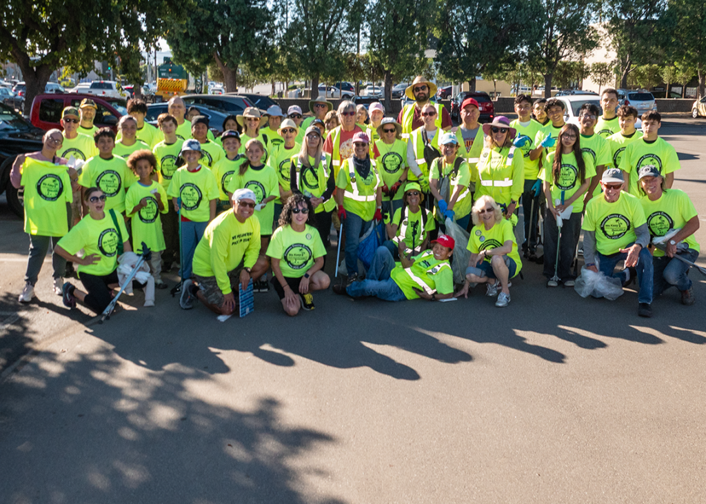 Volunteers Cleaning Communities Host Community Litter Pick Up