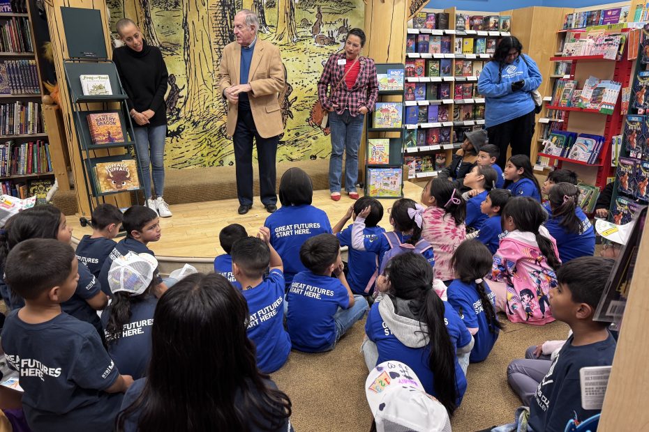 Cooper Reading Program Gives Boys & Girls Club a Gift
