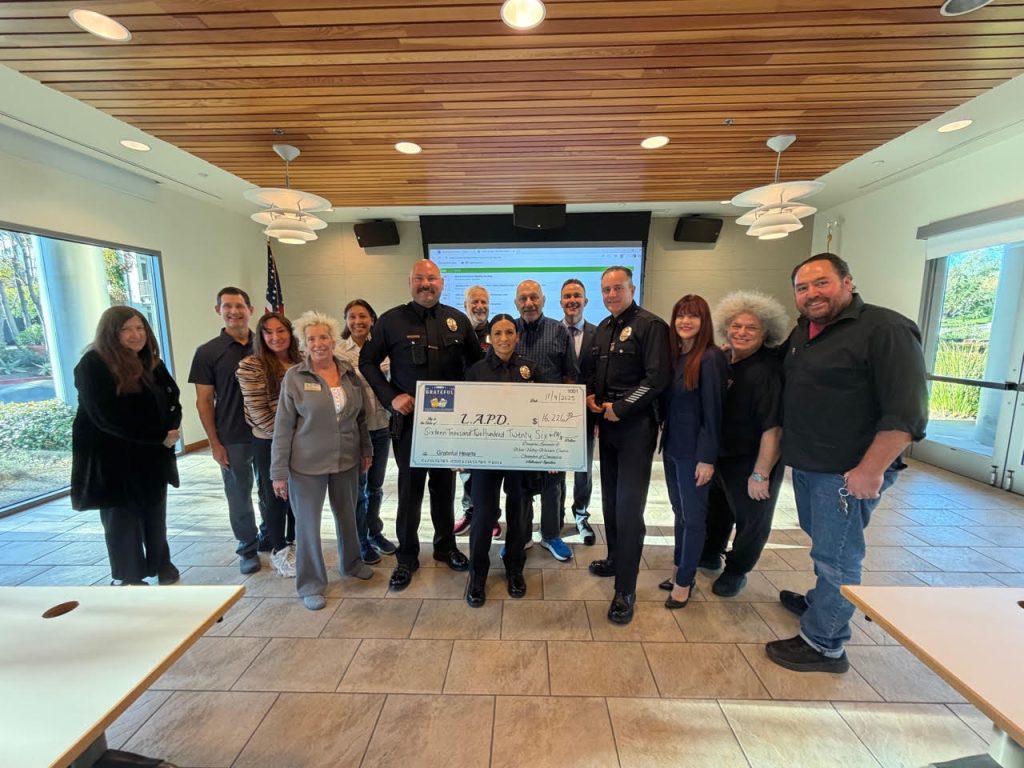 West Valley Warner Center Chamber Supports First Responders

