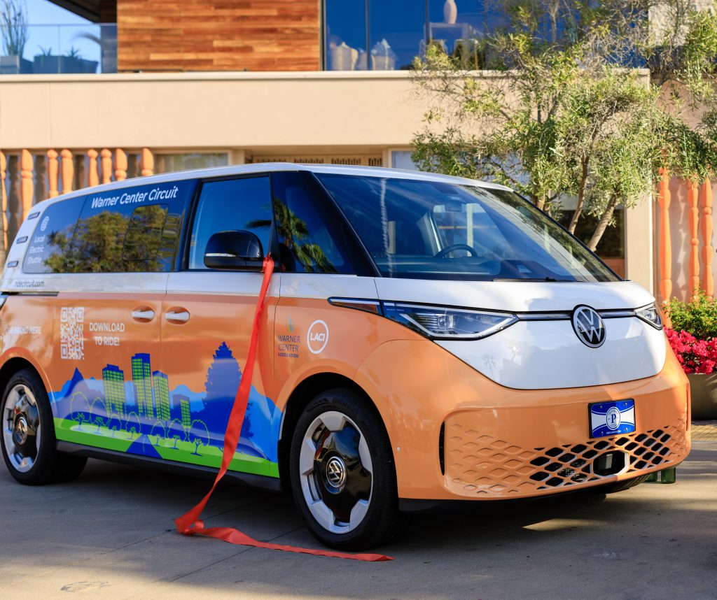 Matt Petersen with Circuit van